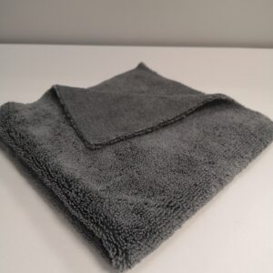 Monster Shine Ultra Fine Grey 40x40 cm - delikatna mikrofibra bez obszycia