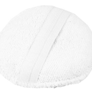 Monster Shine White Round aplikator z mikrofibry z gumką