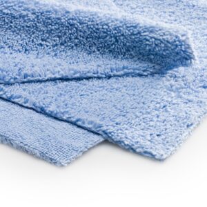 Monster Shine Ultra Fine Blue 40x40 cm - delikatna mikrofibra bez obszycia do docierania wosków/sealantów/qd