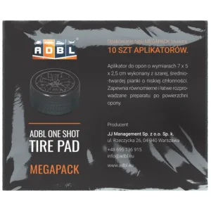 Zestaw aplikatorów do opon ADBL One Shot Tire Pad Megapack