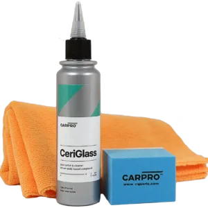 CarPro CeriGlass Polish KIT zestaw do polerowania szyby szkła 150ml