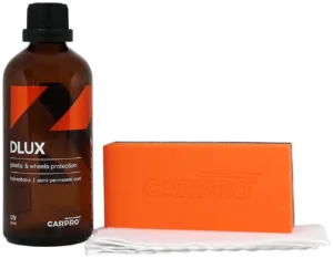 CarPro CQuartz DLUX powłoka ceramiczna do zabezpieczania plastików i felg 100ml