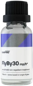 CarPro FlyBy30 Glass Coating - bardzo trwała niewidzialna wycieraczka na szyby 20 ml