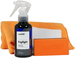 CarPro Fog Fight Kit Pack zestaw przeciw parowaniu szyb 100 ml
