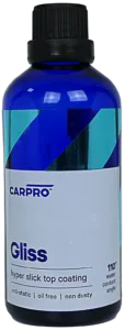 CarPro Gliss Top Coat powłoka o wysokim połysku i głębi 100ml