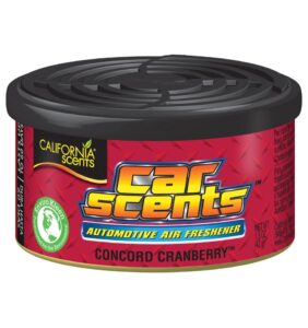 California Scents puszka zapachowa do auta Cranberry - zapach żurawiny