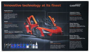 CarPro Big Banner – banner reklamowy z portfolio powłok 210x150cm