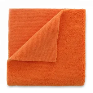 Puszysta i delikatna ściereczka z mikrofibry ChemicalWorkz Dual Pile Orange Towel 550gsm 40x40cm