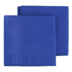 Deturner Waffle Glass Microfiber - mikrofibra waflowa do czyszczenia szyb 2szt