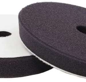 Super Shine EXACT Black Finish – niskoprofilowy miękki pad polerski do maszyn DA