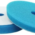 Super Shine EXACT Lazur Cut – niskoprofilowy bardzo twardy pad polerski do maszyn DA