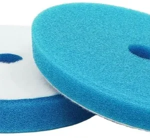Super Shine EXACT Lazur Cut – niskoprofilowy bardzo twardy pad polerski do maszyn DA