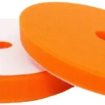 Super Shine EXACT Orange OneCut – niskoprofilowy średniej twardości pad polerski do maszyn DA