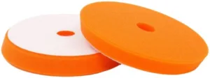 Super Shine EXACT Orange OneCut – niskoprofilowy średniej twardości pad polerski do maszyn DA