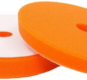 Super Shine EXACT Orange OneCut – niskoprofilowy średniej twardości pad polerski do maszyn DA