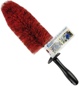 Daytona EZ Detail Wheel Brush Czerwona - szczotka do czyszczenie trudno dostępnych szczelin felg