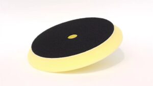 Evoxa Sleeker Hi-Flat Yellow Polish Pad/One Step – średniej twardości pad polerski do maszyn DA 130/150mm