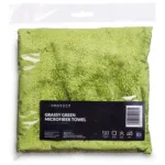 Niezwykle delikatna mikrobra bez obszycia FX Protect Grassy Green Boa 500gsm 40x40cm