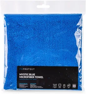 FX Protect Mystic Blue Microfiber Towel – uniwersalna mikrofibra bez obszycia