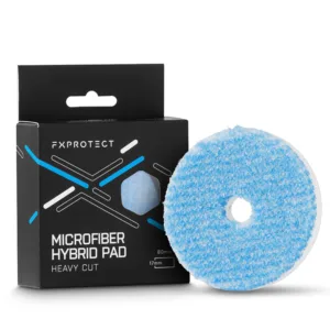 FX PROTECT Microfiber Hybrid Pad - Heavy Cut - Mocno tnący pad polerski 80mm