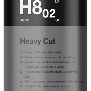 Koch Heavy Cut H8.02 - olejowa mocno ścierna pasta polerska do zniszczonych lakierów 1L