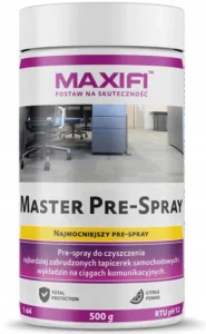 Maxifi Master Pre-Spray – proszek do prania tapicerki materiałowej 500g