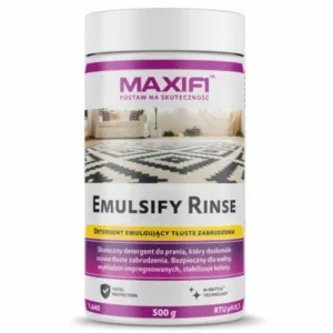 Maxifi Emulsify Rinse - Skuteczny detergent do prania tłustych plam 500g