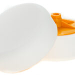 NAT Biały Twardy Pad Polerski 150mm z mocowaniem na gwint M14