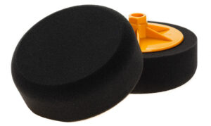NAT Czarny Miękki Pad Polerski 150mm z mocowaniem na gwint M14