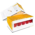 NAT Studio BOX SLASH 133x148x25 Czerwone DA - Zestaw średnio miękkich padów10 szt.