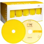 NAT Studio BOX SLASH 133x148x25 Żółte DA - Zestaw średnio miękkich padów 10 szt.