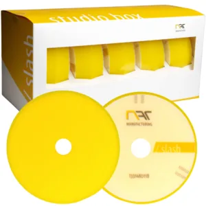 NAT Studio BOX SLASH 133x148x25 Żółte DA - Zestaw średnio miękkich padów 10 szt.