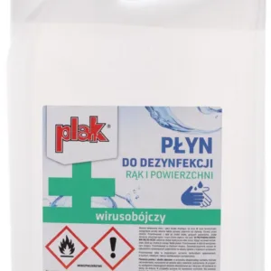 PLAK Płyn do dezynfekcji rąk i powierzchni