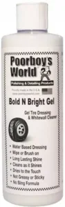 Poorboy's World Bold N Bright Gel satynowy żel do opon przyciemnia 473ml