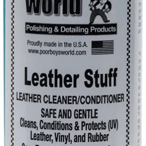 Poorboy's World Leather Stuff - czyści i odżywia skórę 2w1 473ml