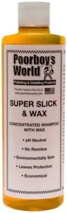 Poorboy's World Super Slick & Wax - szampon z woskiem 1:250 473ml