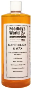 Poorboy's World Super Slick & Wax - szampon z woskiem 1:250 946ml