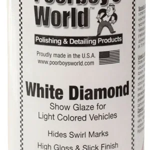 Poorboy's World White Diamond - politura dla jasnych lakierów 473ml