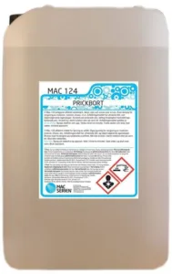 Prickbort MAC 124 usuwa smołę klej