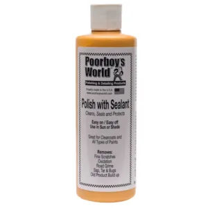 Poorboy`s World Polish With Sealant - Środek do oczyszczenia i zabezpieczenia lakieru 473ml