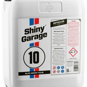 Shiny Garage Blue Foam - neutralna piana aktywna kolor niebieski zapach męskich perfum 5L