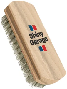 Shiny Garage Leather Brush – delikatna szczoteczka do czyszczenia skóry