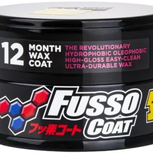 Soft99 New Fusso Coat 12 Months DARK Wax – syntetyczny wosk o trwałości do 12 miesięcy 200g