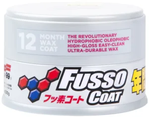 Soft99 New Fusso Coat 12 Months LIGHT Wax – syntetyczny wosk o trwałości do 12 miesięcy 200g
