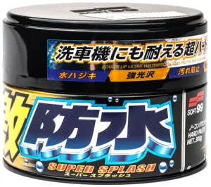 SOFT99 Water Block Super Splash Dark - wosk o wysokiej hydrofobowości 300g