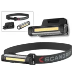 Scangrip Flex Wear KIT - Latarka czołowa 150 lumenów