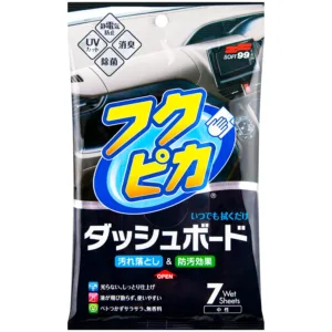 Chusteczki do czyszczenia wnętrza samochodu Soft99 Fukupika Dashboard Cleaning Wipes
