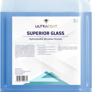 Ultracoat Superior Glass – płyn do mycia szyb z niewidzialną wycieraczką 5L