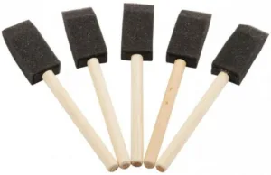 ValetPRO Foam Detailing Brushes - pędzelki piankowe do dressingów 5-pak