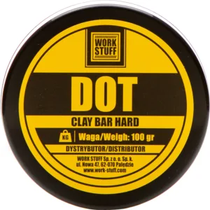 Work Stuff Dot Clay Bar Hard – twarda glinka do oczyszczania lakieru 100g